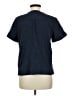 J.Crew 100% Cotton Blue Short Sleeve Blouse Size M - photo 2