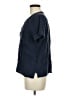 J.Crew 100% Cotton Blue Short Sleeve Blouse Size M - photo 5