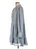 Listicle 100% Polyester Gray Casual Dress Size L - photo 5