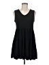 Green Envelope Solid Black Casual Dress Size M - photo 1