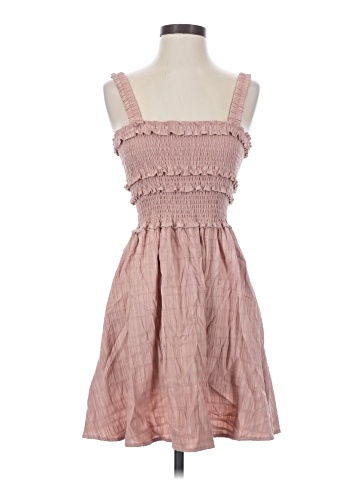 Celebrity Pink Casual Dress (view 1)