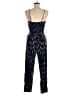 Elevenses 100% Cotton Polka Dots Blue Jumpsuit Size 8 - photo 2