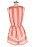 Copper Key 100% Polyester Hearts Orange Romper Size M - photo 2
