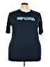 Rip Curl Blue Short Sleeve Top Size XXL - photo 1