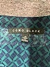 Como Black Blue 3/4 Sleeve Blouse Size M - photo 7