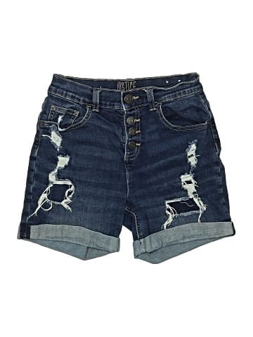 Justice Denim Shorts (view 1)