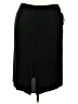 misook 100% Acrylic Solid Black Casual Skirt Size 2X - photo 1