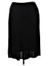 misook 100% Acrylic Solid Black Casual Skirt Size 2X - photo 2