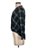 Splendid 100% Rayon Argyle Green 3/4 Sleeve Blouse Size S - photo 5