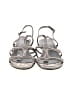Stuart Weitzman Silver Wedges Size 7 - photo 2
