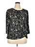 Apt. 9 Black 3/4 Sleeve Blouse Size XXL - photo 1