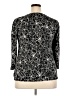 Apt. 9 Black 3/4 Sleeve Blouse Size XXL - photo 2