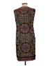 PREMISE Paisley Brown Casual Dress Size L - photo 2