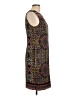 PREMISE Paisley Brown Casual Dress Size L - photo 4