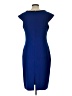 Nine West Solid Blue Cocktail Dress Size 10 - photo 2