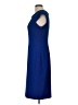 Nine West Solid Blue Cocktail Dress Size 10 - photo 5