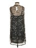 Ann Taylor LOFT 100% Polyester Stars Black Cocktail Dress Size S - photo 2