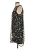 Ann Taylor LOFT 100% Polyester Stars Black Cocktail Dress Size S - photo 5
