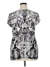 Apt. 9 Silver Casual Dress Size 1X - photo 2