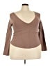 Torrid Brown Long Sleeve Top Size 2X Plus (2) - photo 1