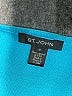 St. John Teal Sleeveless Top Size M - photo 7