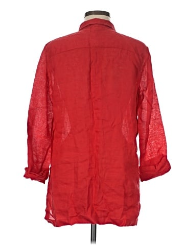 Elie Tahari 3/4 Sleeve Button-Down Shirt (view 2)