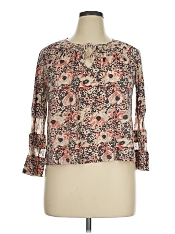 Lucky Brand 3/4 Sleeve Blouse (view 1)