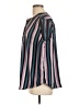 Torrid 100% Polyester Stripes Teal 3/4 Sleeve Blouse Size Lg Plus (0) - photo 5