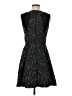 Bebe 100% Polyester Tweed Black Cocktail Dress Size 6 - photo 2