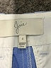 Joie 100% Baumwolle Chevron-herringbone Blue Shorts Size 4 - photo 3