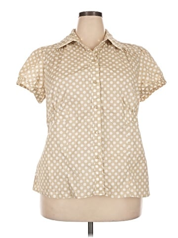 Alfani Short Sleeve Blouse (view 1)