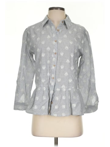 Democracy 3/4 Sleeve Button-Down Shirt (view 1)