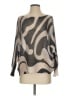 MADE IN ITALY Animal Print Silver Pullover Sweater Size S - photo 1