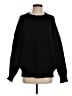 OAK + FORT Solid Black Pullover Sweater Size S - photo 1