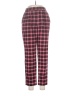 Forever 21 Plaid Red Casual Pants Size M - photo 1