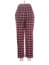 Forever 21 Plaid Red Casual Pants Size M - photo 2