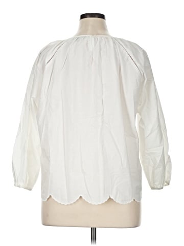 J.Crew 3/4 Sleeve Blouse (view 2)