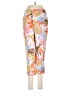 Just Fab Tropical White Linen Pants Size S - photo 1