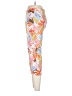 Just Fab Tropical White Linen Pants Size S - photo 5