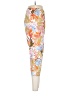 Just Fab Tropical White Linen Pants Size S - photo 4