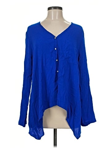 Karen Kane Long Sleeve Blouse (view 1)