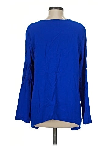 Karen Kane Long Sleeve Blouse (view 2)