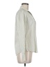 Theory Stripes Ivory Long Sleeve Blouse Size M - photo 4