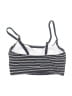 Kona Sol Stripes Gray Swimsuit Top Size S - photo 2