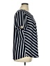 Van Heusen 100% Polyester Stripes Blue Short Sleeve Blouse Size XL - photo 4