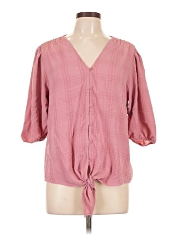 Como Vintage 3/4 Sleeve Blouse (view 1)