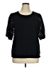 Chico's Black 3/4 Sleeve Top Size XL (3) - photo 1