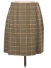 CAbi Plaid Brown Formal Skirt Size S - photo 2