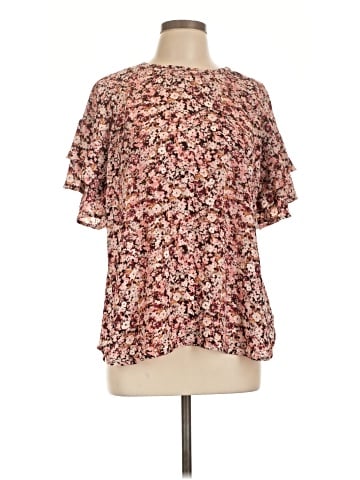 Maurices Short Sleeve Blouse (view 1)