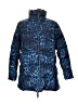 Lands' End 100% Polyester Animal Print Blue Raincoat Size L - photo 1
